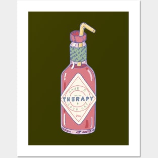 Hot Sauce Therapy Posters and Art